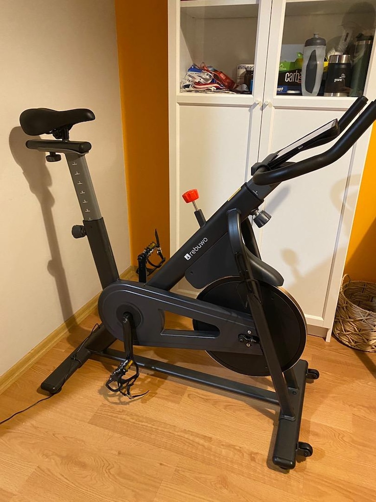 Rebuwo Spin Bike Zwift uyarlı (kondisyon bisikleti)