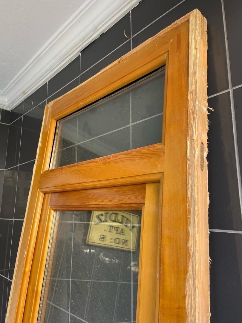 ahşap balkon kapısı - 2