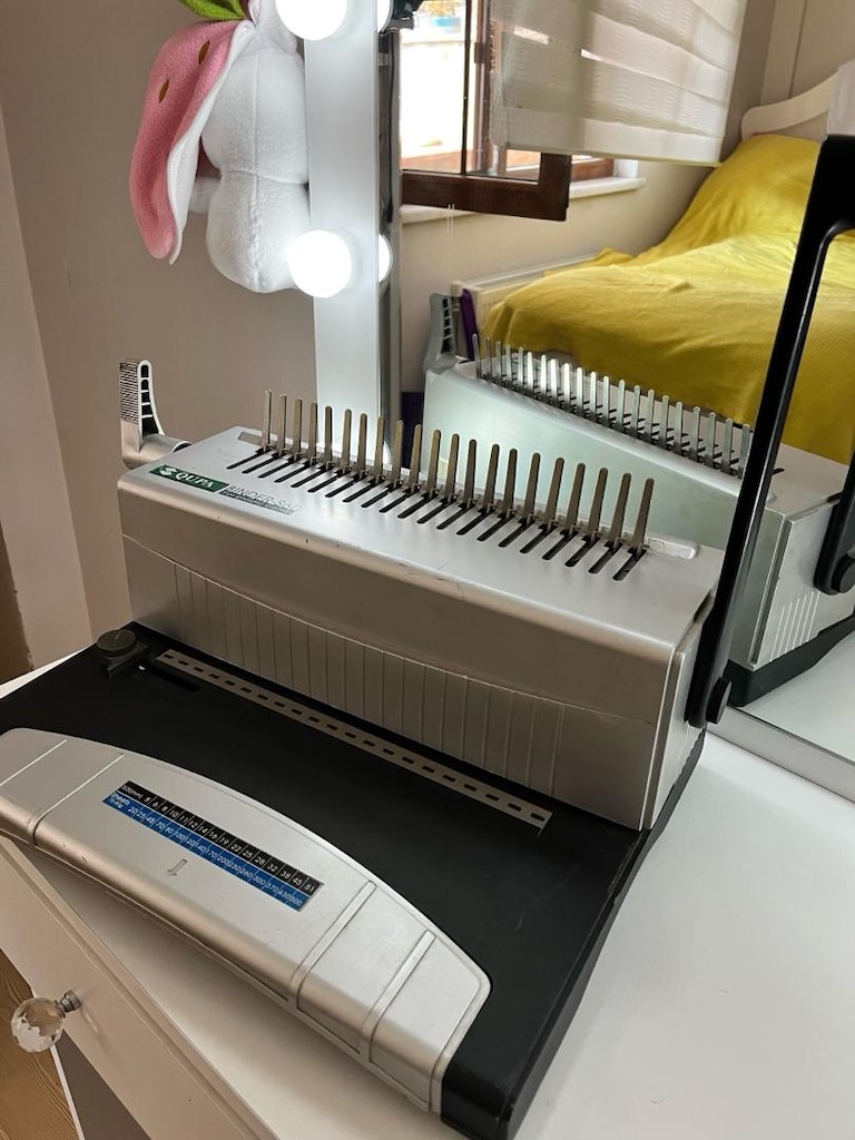 QUPA BİNDER-S60 SPİRAL CİLTLEME MAKİNESİ - 3