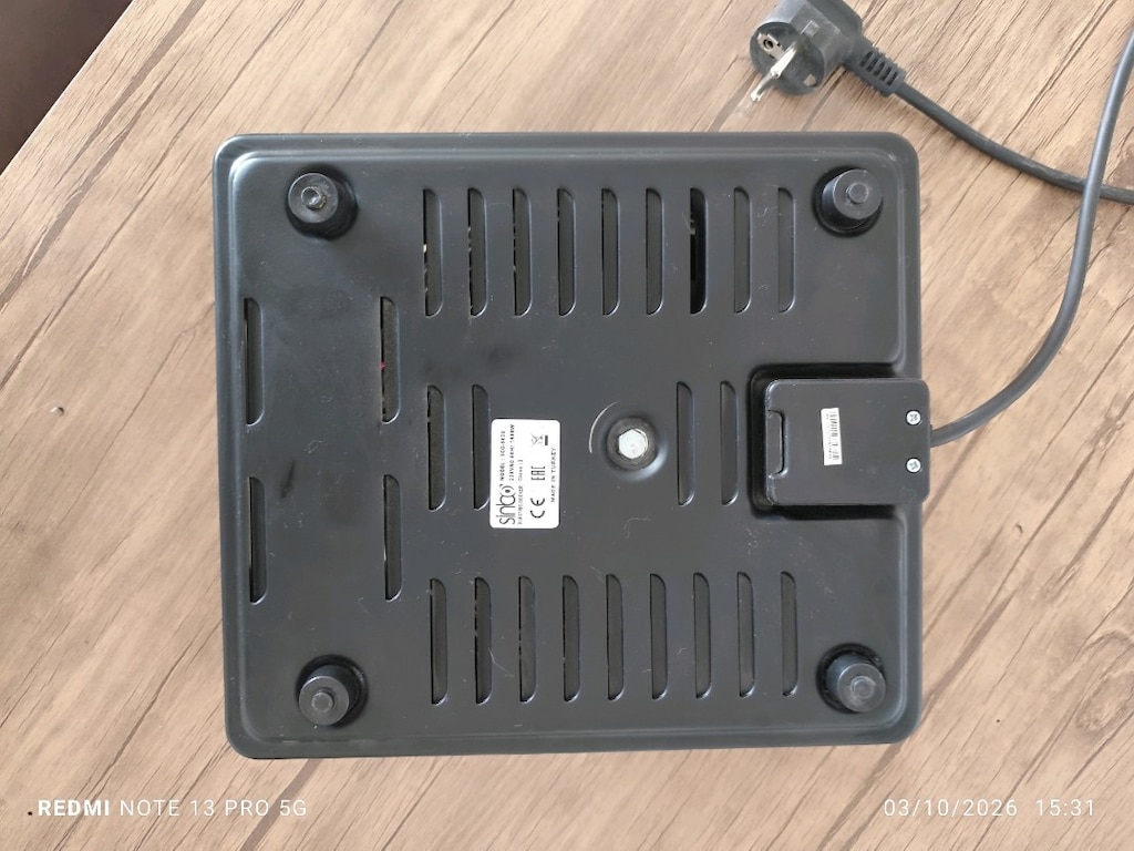 Sinbo SCO-5038 Solo (Set Üstü) Elektrikli Ocak - 5