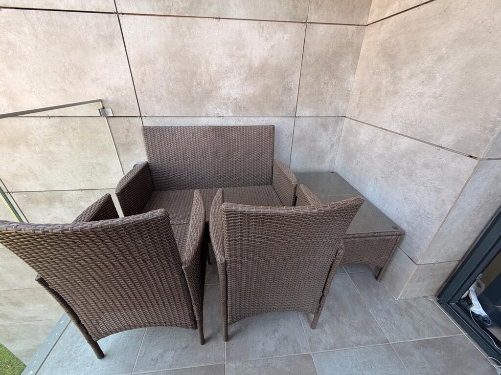 rattan bahçe balkon takımı - 6