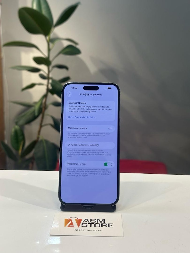 İPhone 14 Pro Max 128 GB PİL :77 Hatasız Kusursuz - 4