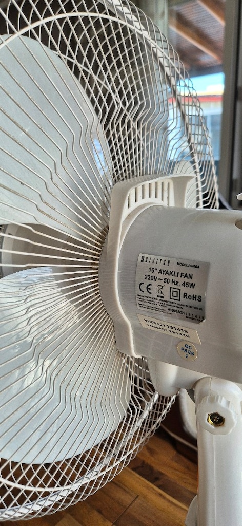 Dijitsu 40 cm Ayaklı Vantilatör 45 W Sessiz Çalışma - 3