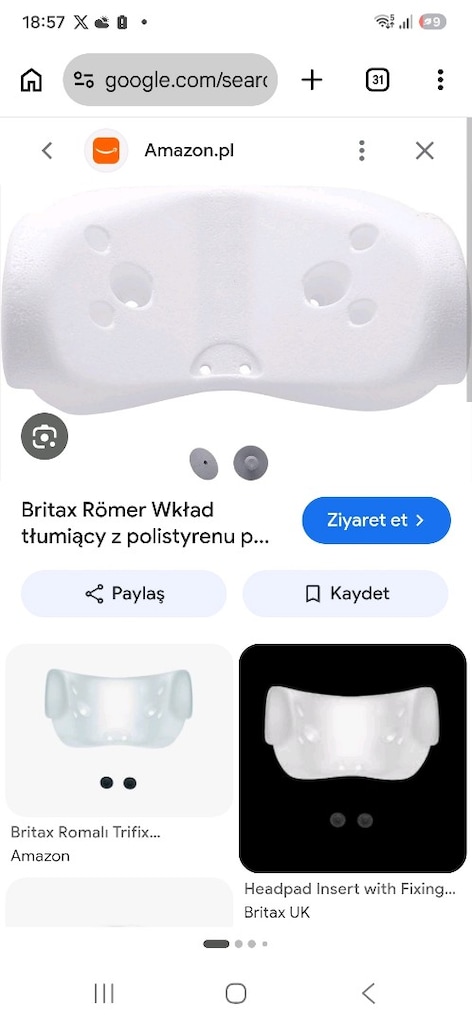 BRİTAX RÖMER TRİFİX İ-SİZE ÇOCUK OTO KOLTUĞU MAVİ RENK - 3