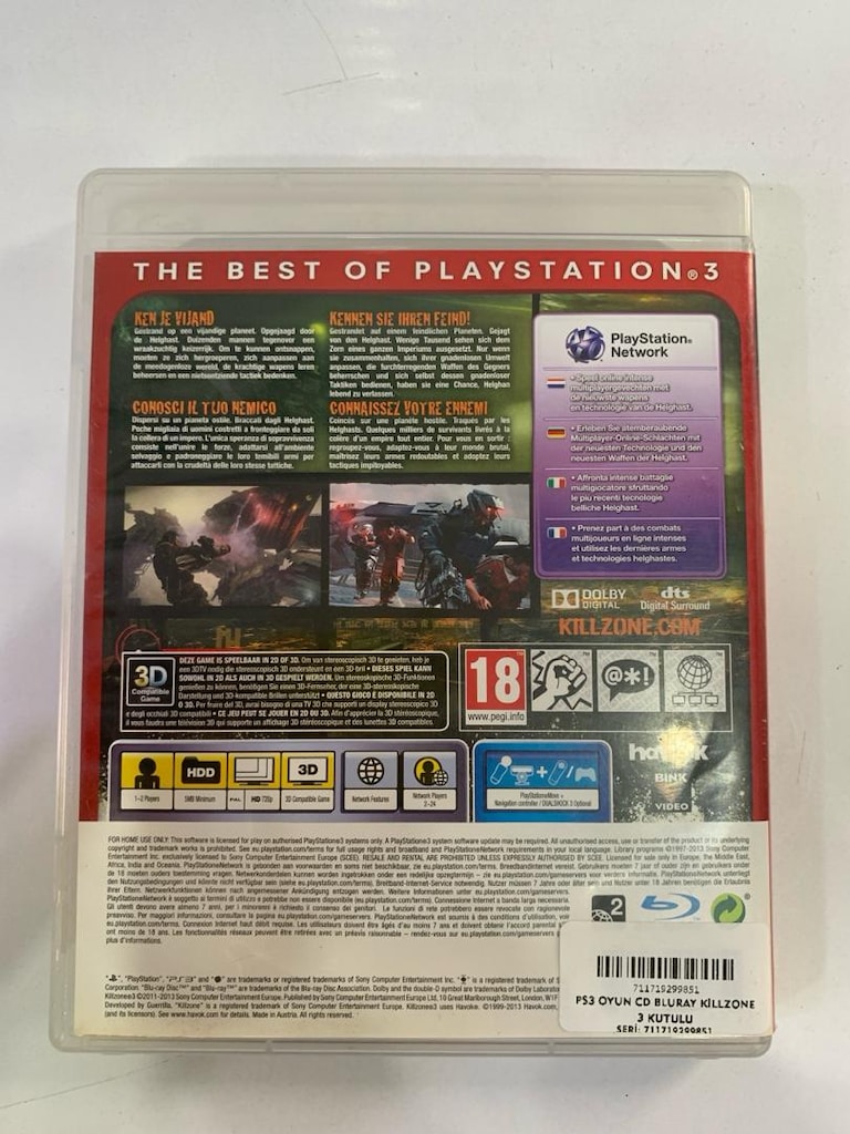 PS3 OYUN SAĞLAM SORUNSUZ killzone 3 - 2