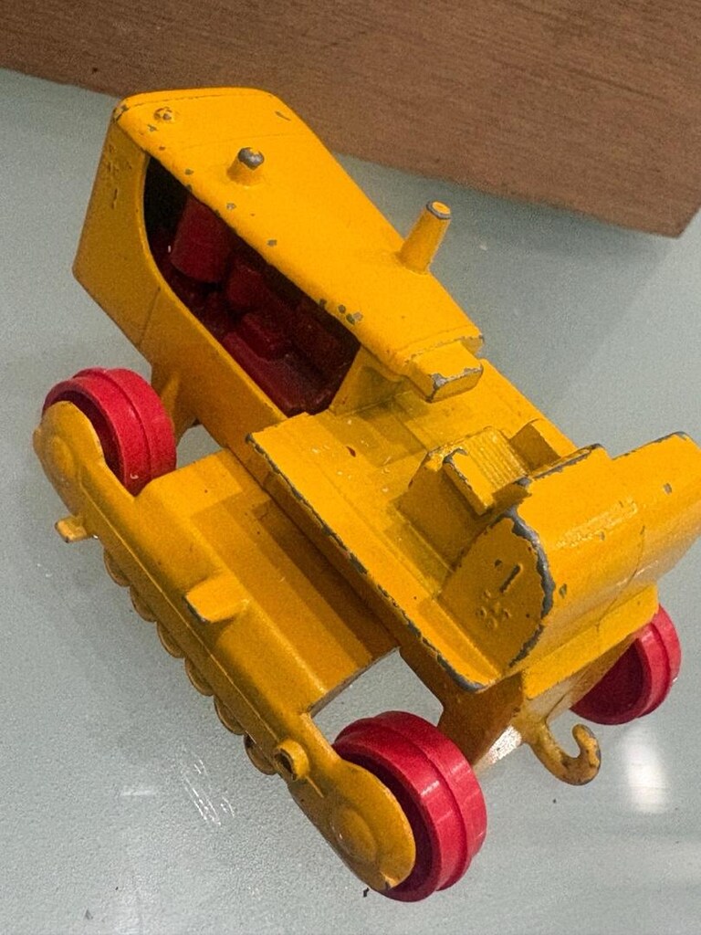 Matchbox King Size No:6 - Vintage Caterpillar D9 Traktör (1960s - İngi - 5