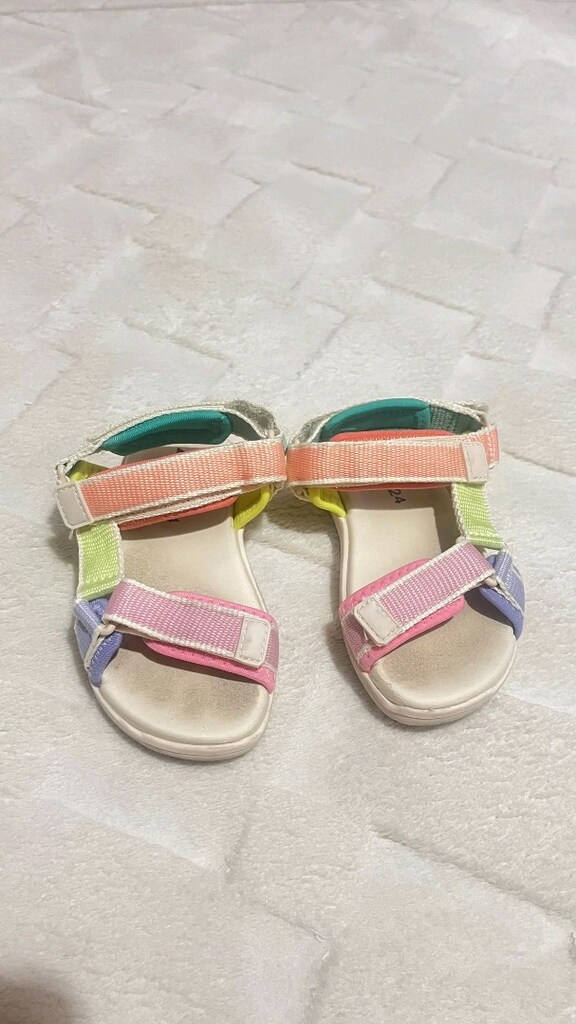 Pastel Renkli Çocuk Sandalet Rahat ve Şık! - 3