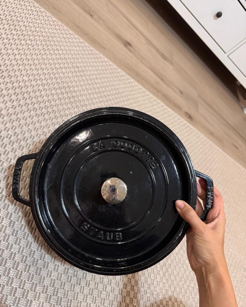 staub la Cocotte Siyah Döküm Tencere 26 cm - 4