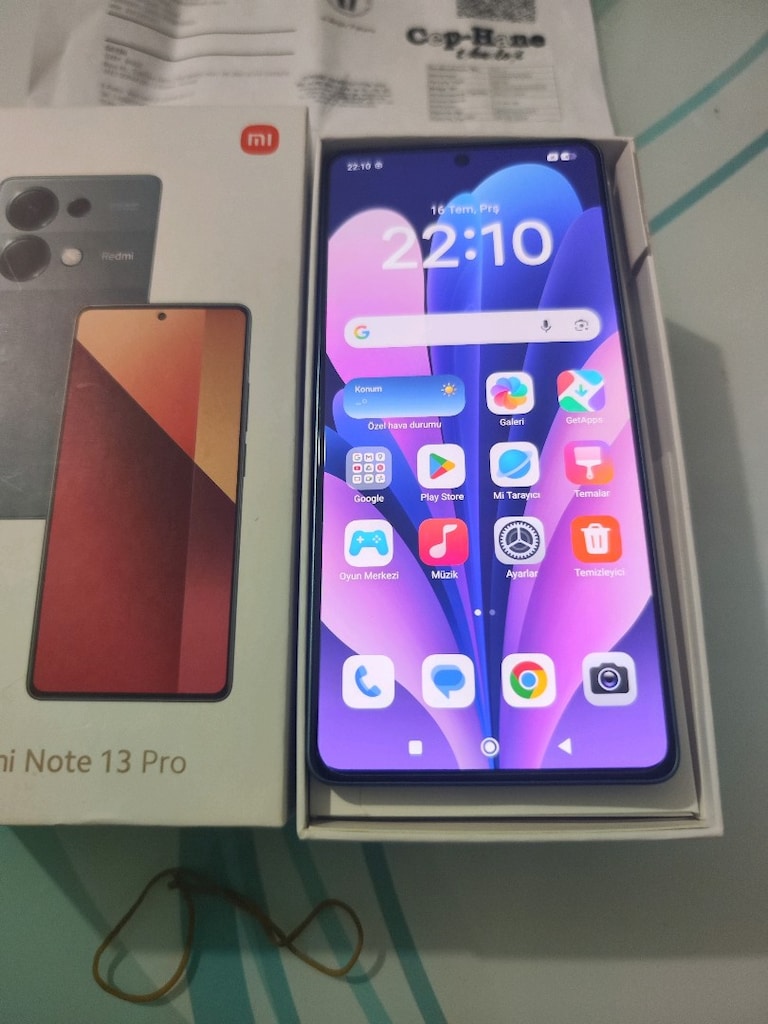 KARTA TAKSİT TR CİHAZİ REDMİ NOTE 13 PRO 12 GB RAM 512 GB HAFIZA KUTU - 5