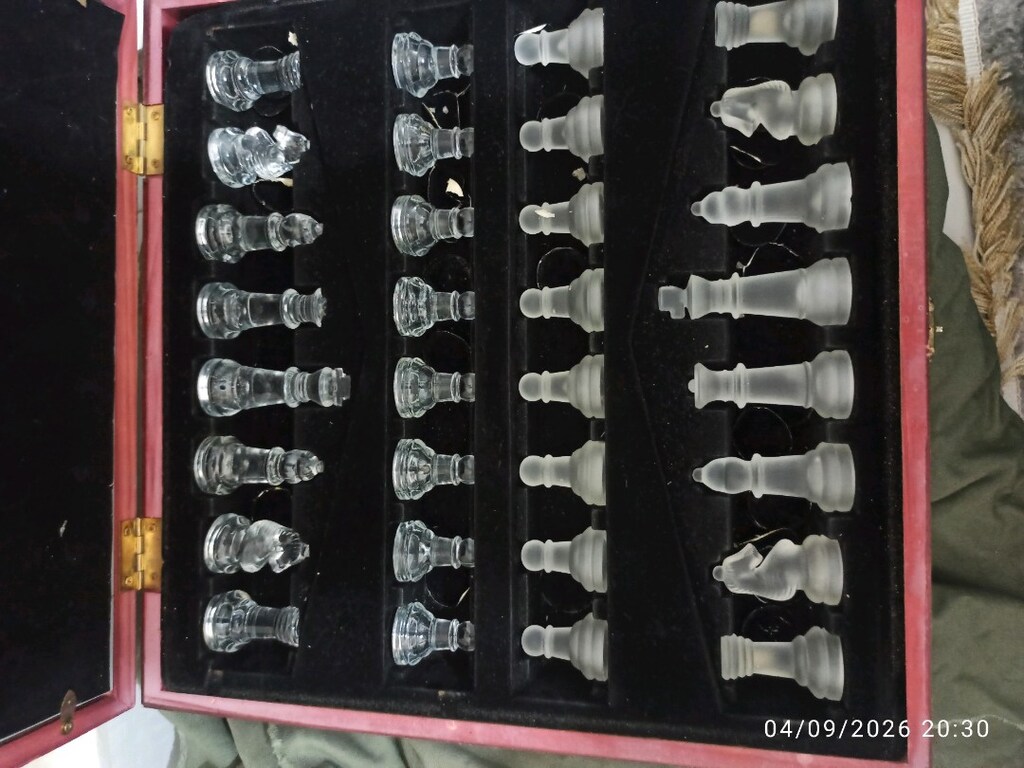 satılık cam santranç takımı - 3