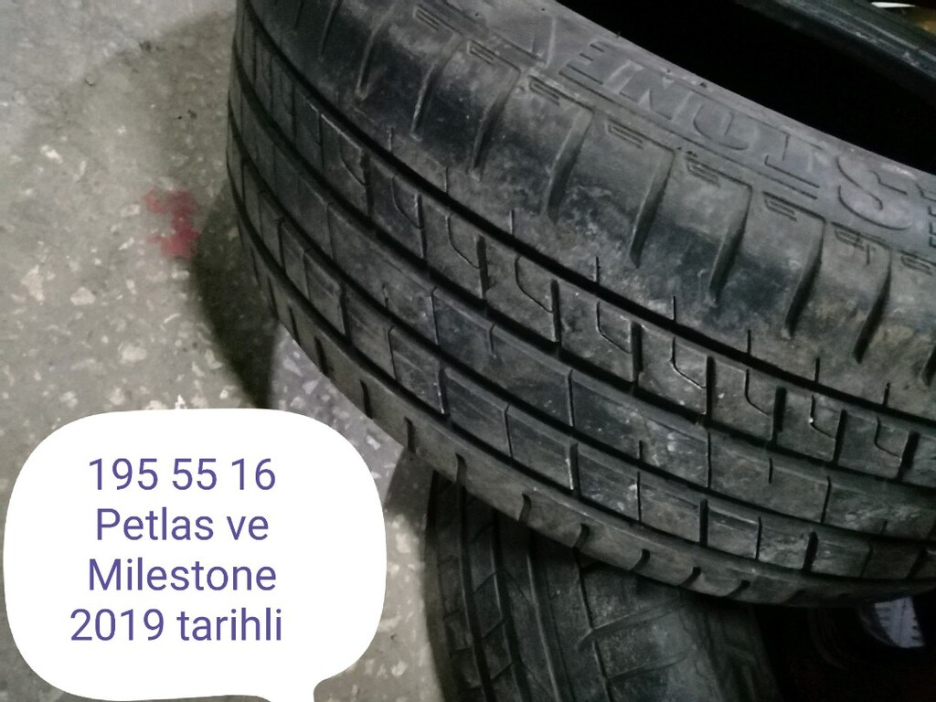 195 55 16 Petlas (18) ve Milestone {2019} tarihli Takım Yazlık lastik - 2