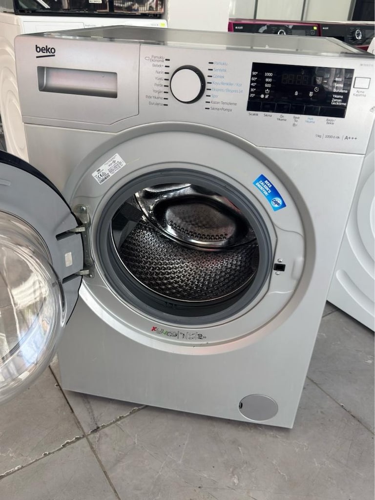Beko 9 kg A+++ Enerji İNVERTIR Çamaşır makinesi ADRESE TESLİM - 7