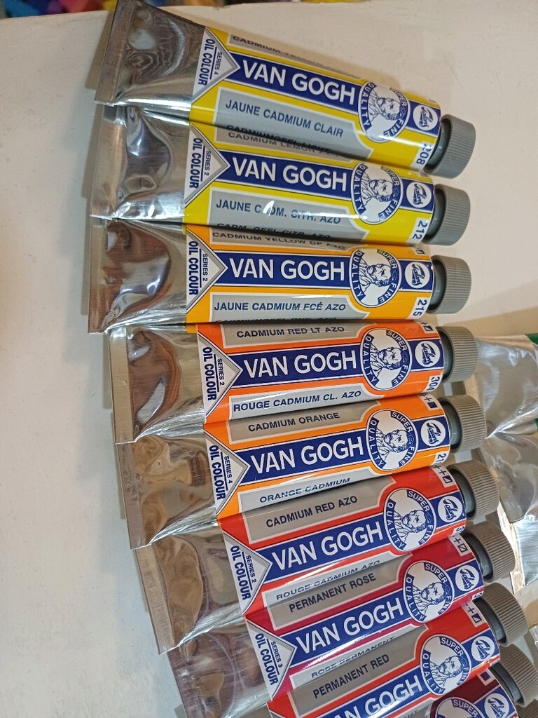 Van Gogh Yağlı Boya ve medyumlar - 3