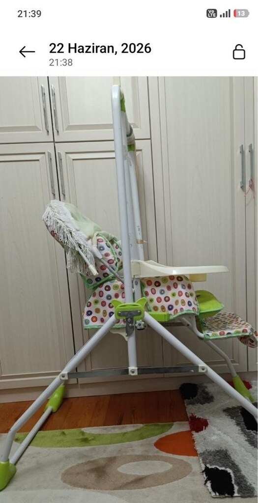 Mama tablalı Bebek Salıncağı - 2