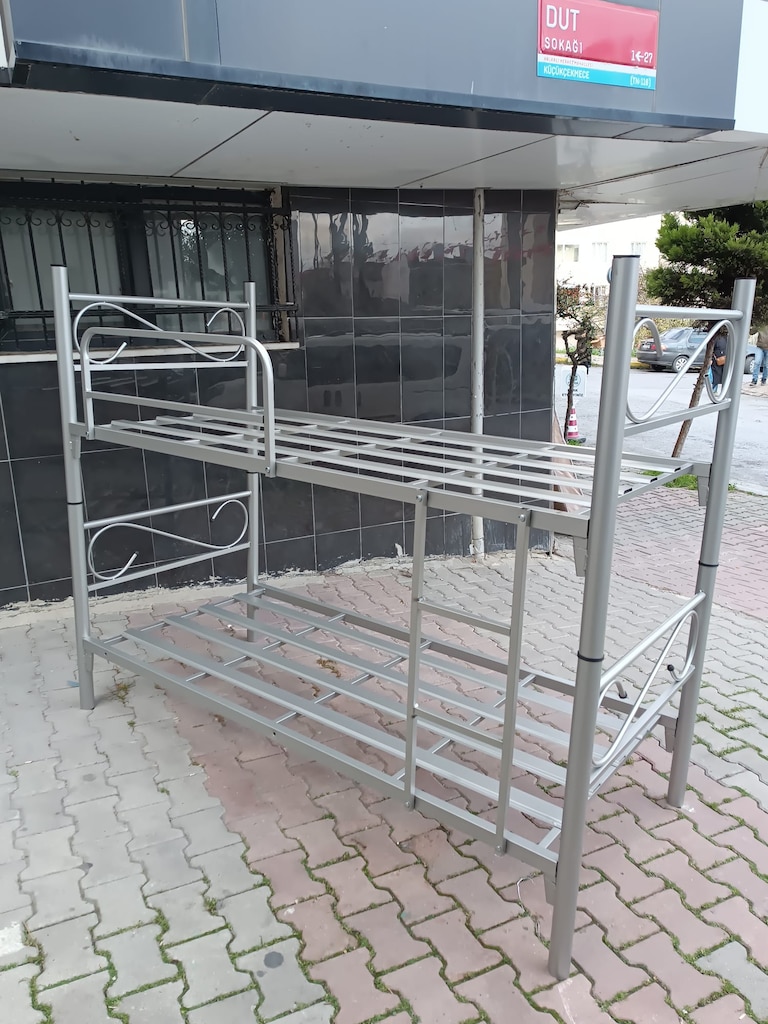 İŞÇİ METAL RANZA ŞANTİYE TİPİ +2YATAK İMALATTAN ÜCRETSİZ KARGO - 3