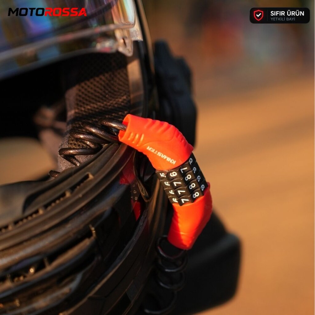 KNMASTER HL200 Şifreli Kask Kilidi | MOTOROSSA - 4