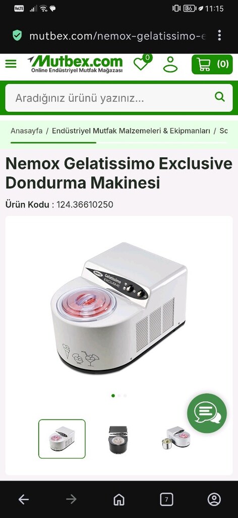Nemox Kompresörlü dondurma makinası - 6