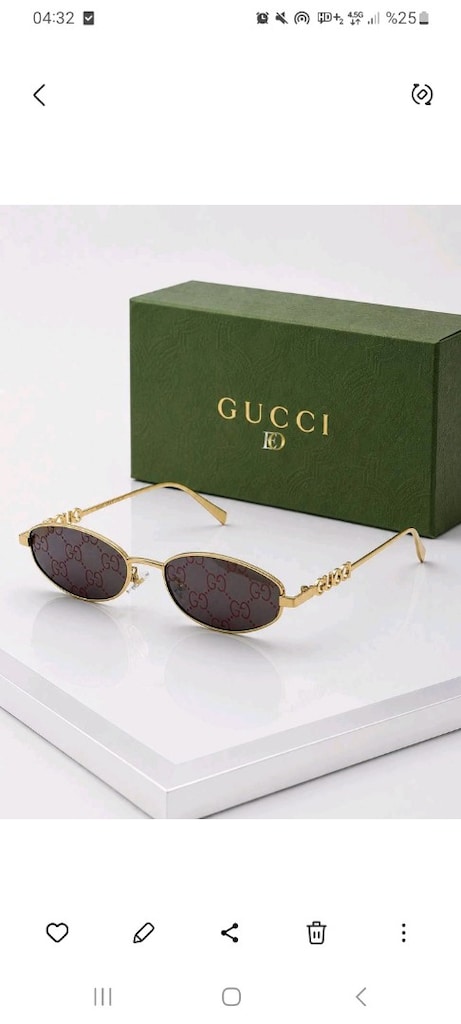 Gucci ithal kadın güneş gözlüğü - 2