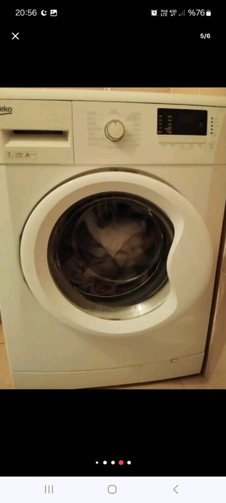 SORUNSUZ TERTEMİZ ÇALIŞIR BEKO 7 KG LİK ÇAMIŞIR MAKİNESI