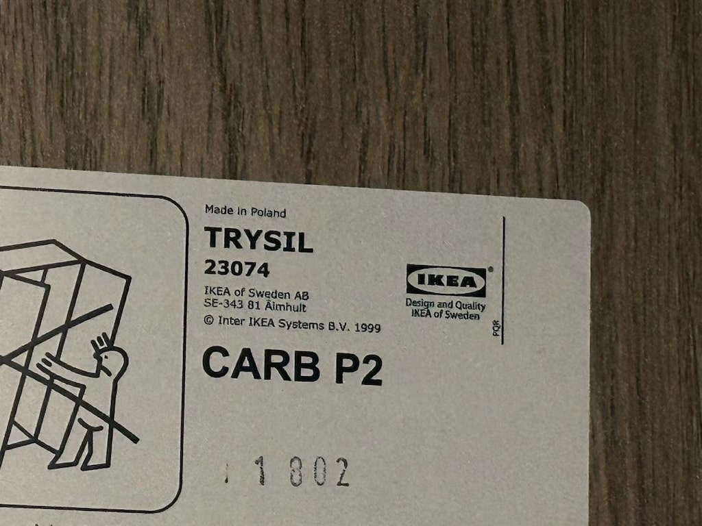 IKEA TRYSIL BÜYÜK GARDIROP 4 ÇEKMECELİ SÜRGÜLÜ - 6