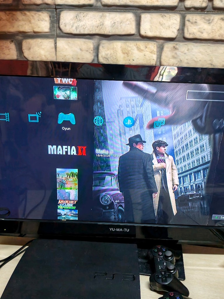 PS3 500GB güvenlik bandrolü. 80 oyunlu - 10