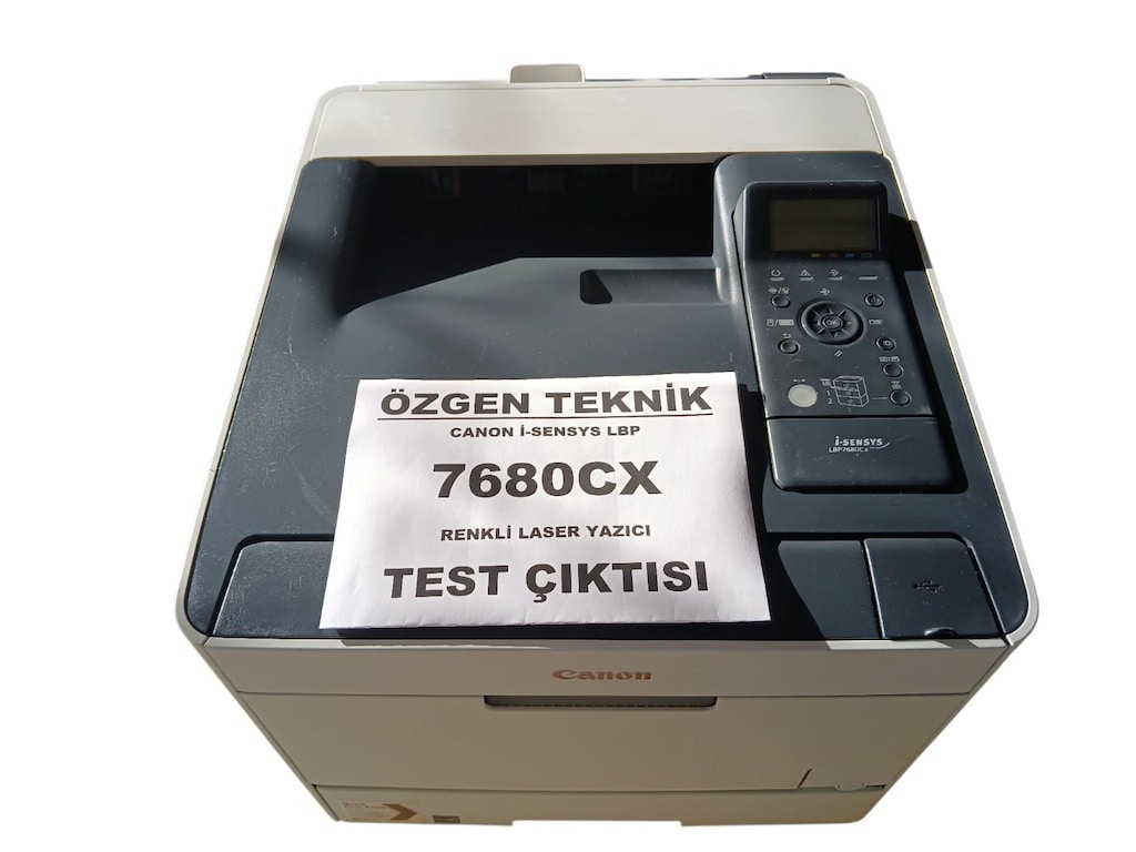 canon i-sensys lbp 7680cx yazıcı(ÇALIŞIR,SORUNSUZ,İKİNCİEL) - 5