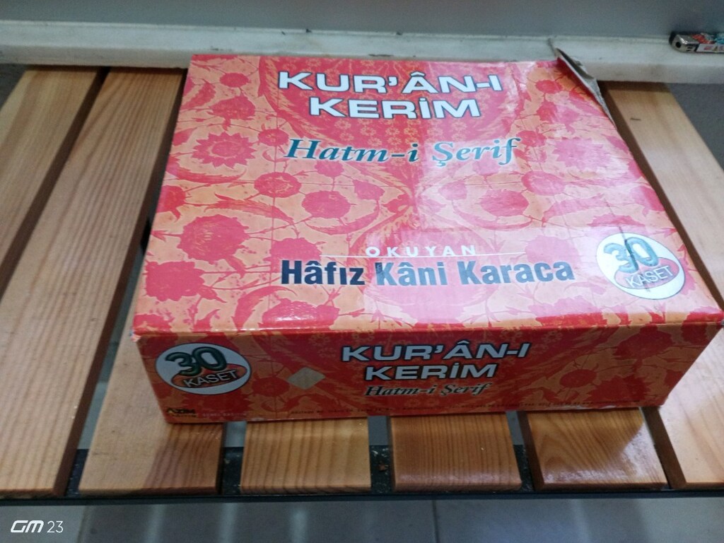 Kuran'ı Kerim hatmi Şerif kaset seti - 8
