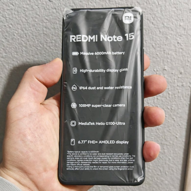 redmi Note 15 8+8 256 6000 batarya sıfır çift hat kayıtlı ömürlük - 3