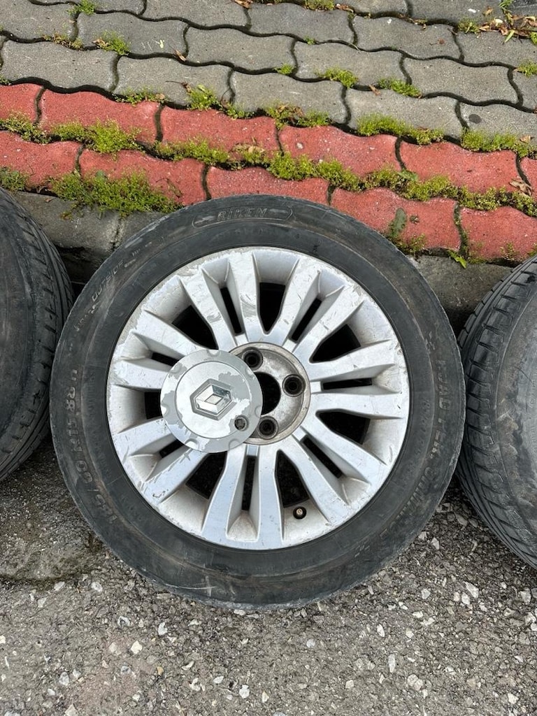 185/60/15 Renault Clio orijinal jant lastik takımı - 6