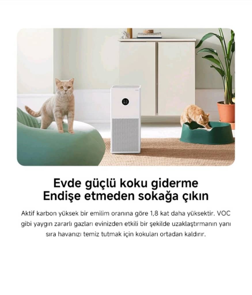 Uygun fiyatlı Sıfır Xiaomi Air Purifier 4 Lite Akıllı Hava Temizleyici - 8