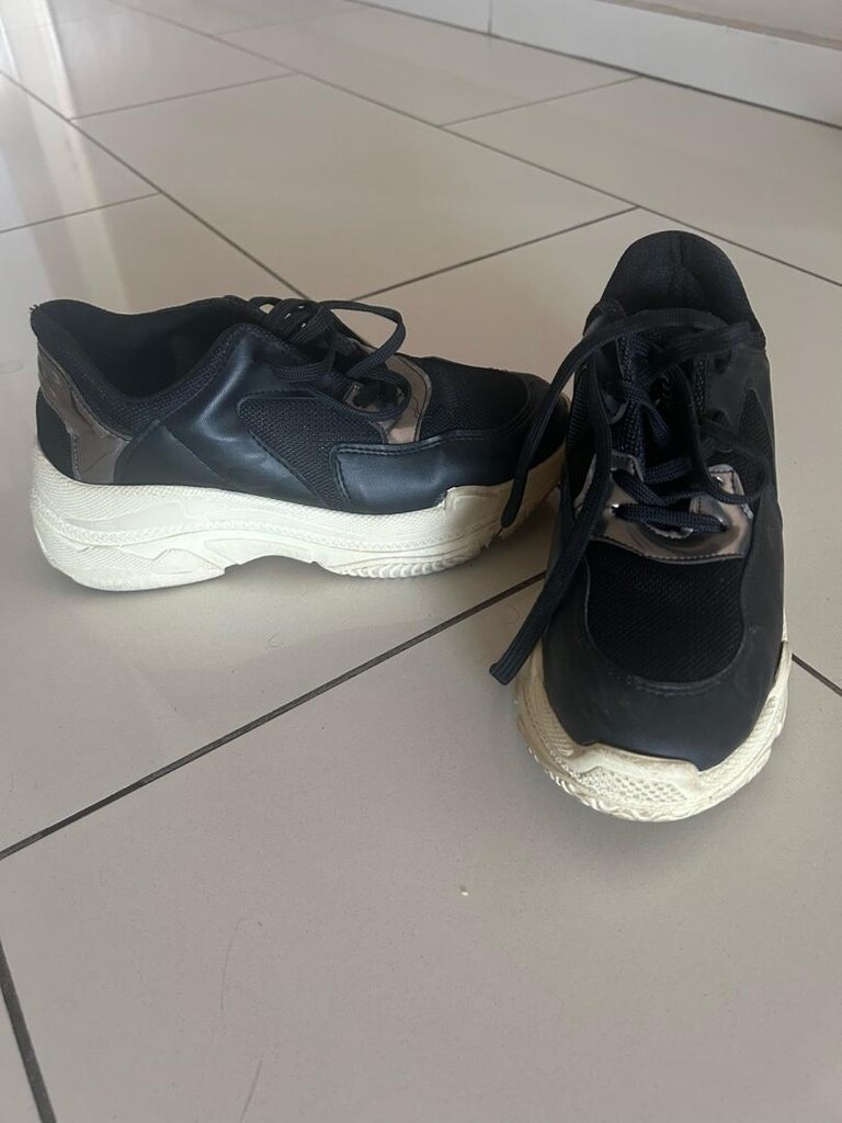 siyah sneaker - 2