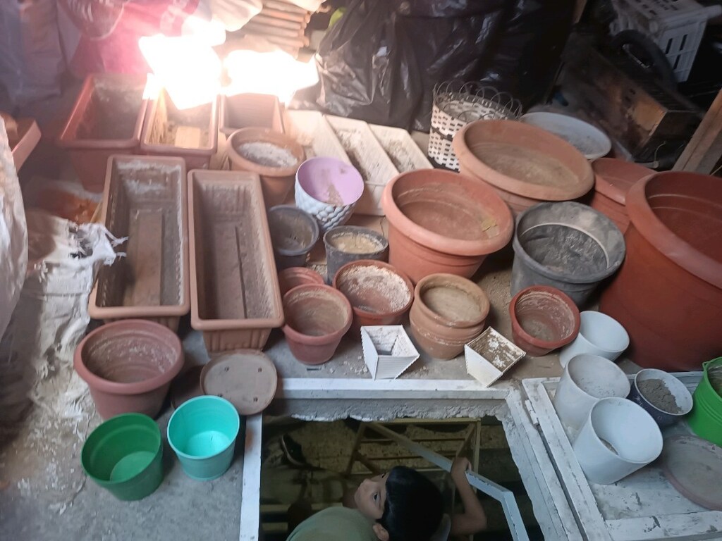 Saksı 45 adet toplu olarak satılık - 5