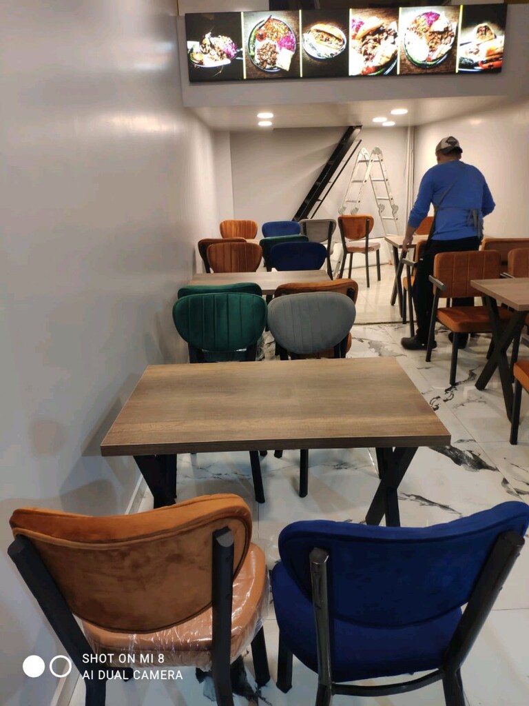 Damla sandalye mdf masa modeli - 5