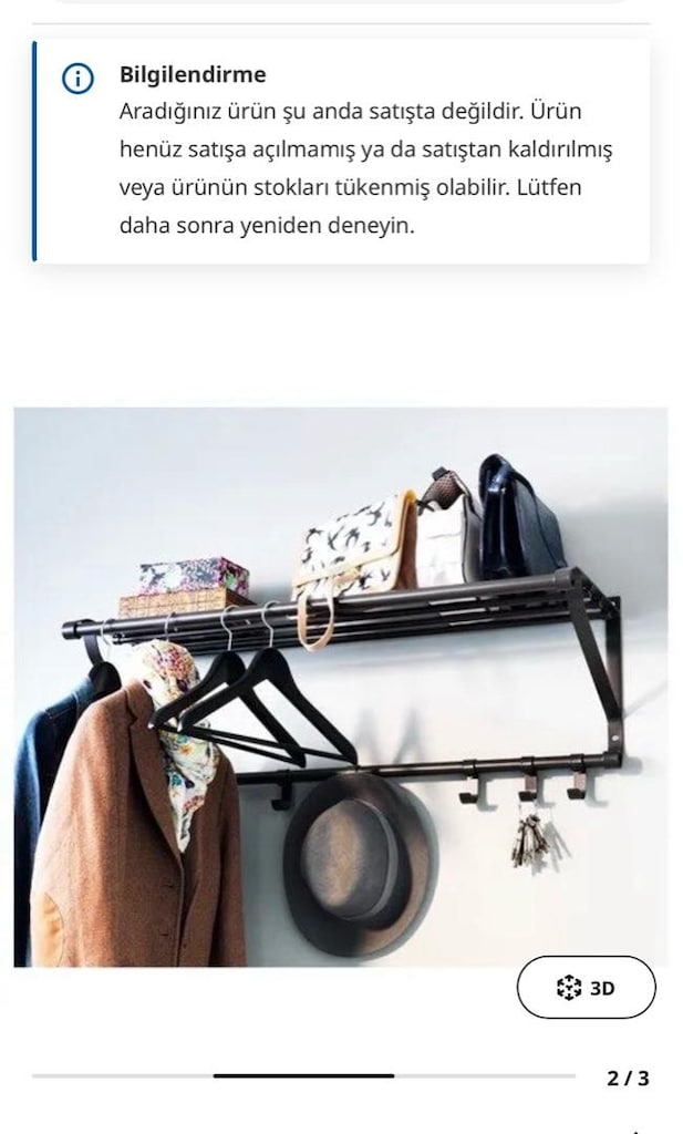 IKEA PORTIS DUVAR ASKISI - 2