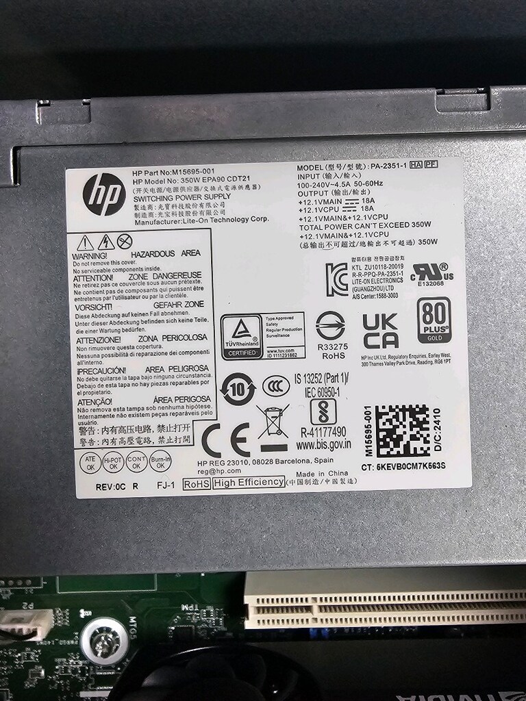 Hp Pro 290 G9 | i5-14400 16GB DDR5 Quadro T400 4GB 512GB M2 W11P - 5