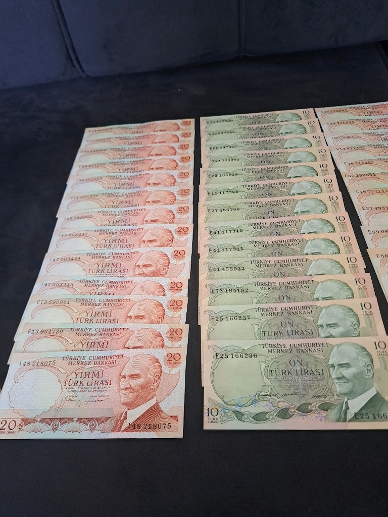 Koleksiyonluk Eski 6. Emisyon Paralarımız Toplam 100 Adet kaçmaz - 6