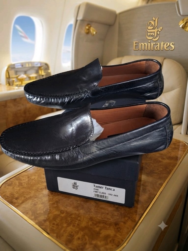 PİLOT"TAN TANCA ERKEK DERİ LOAFER driving shoes AYAKKABI TAMER TANCA E - 9