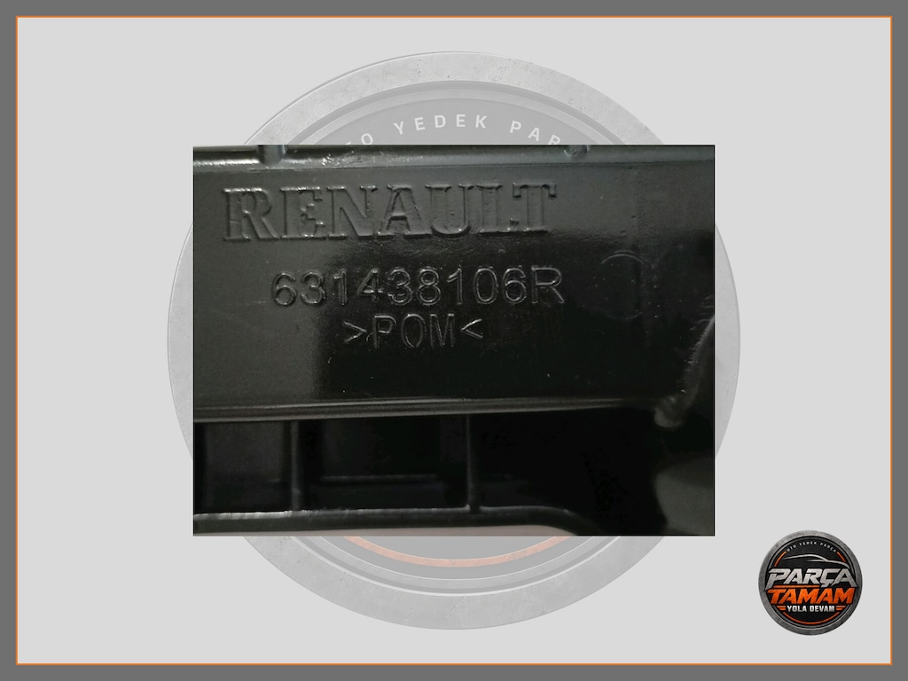 RENAULT CLIO 5 CAPTUR 2 SOL ÖN TAMPON BRAKETİ 631416106R - 3