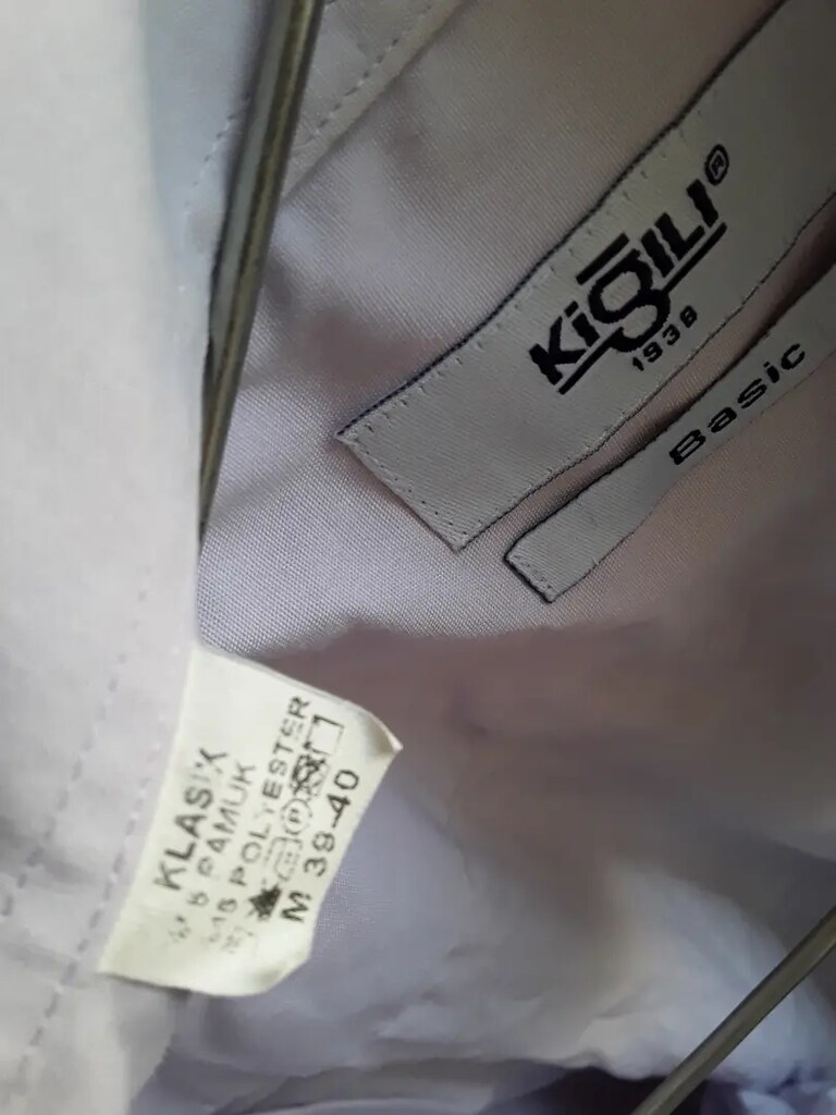 Kiğılı Lila Renkli Erkek Gömlek (M beden) - 4