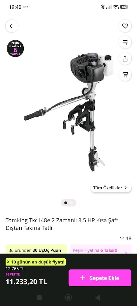 Şişme bot ve Motor - 2