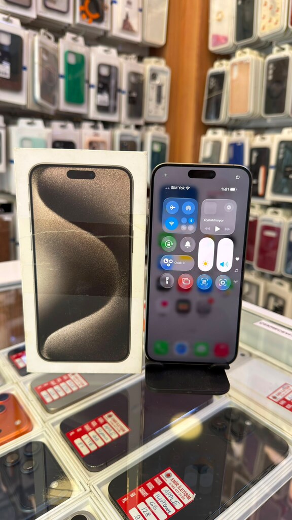 15 Pro Max 256 gb sıfırdan farksız garantili takasa açık - 2