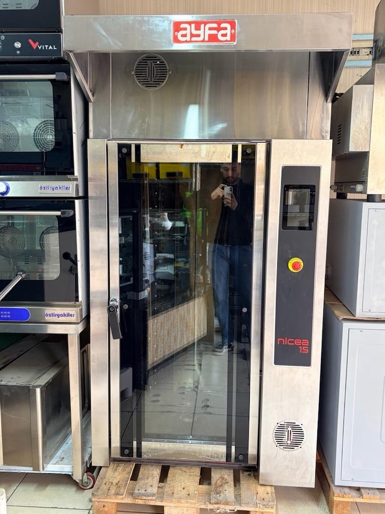Ayfa 14 Tepsili Dönerli Fırın / Doğalgazlı Arabalı Pasta Ekmek Fırını - 3