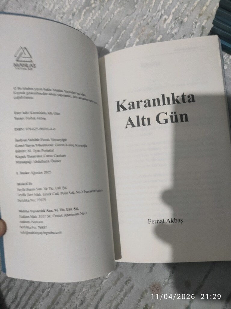 Ferhat akbaş karanlıkta 6 gün - 3