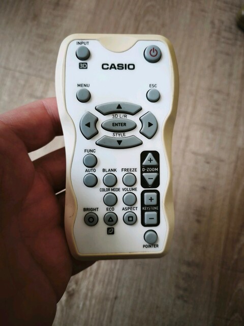casio projeksiyon cihazı kumandasi