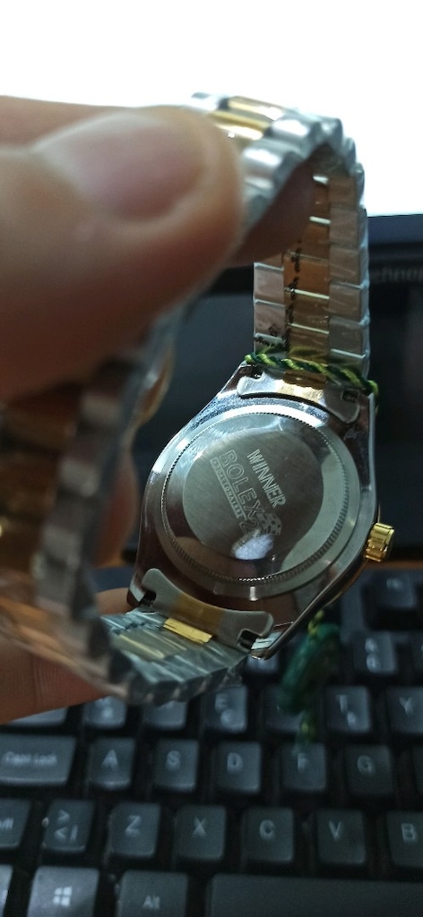 rolex gün ve tarih göstergeli çelik kol saati - 16