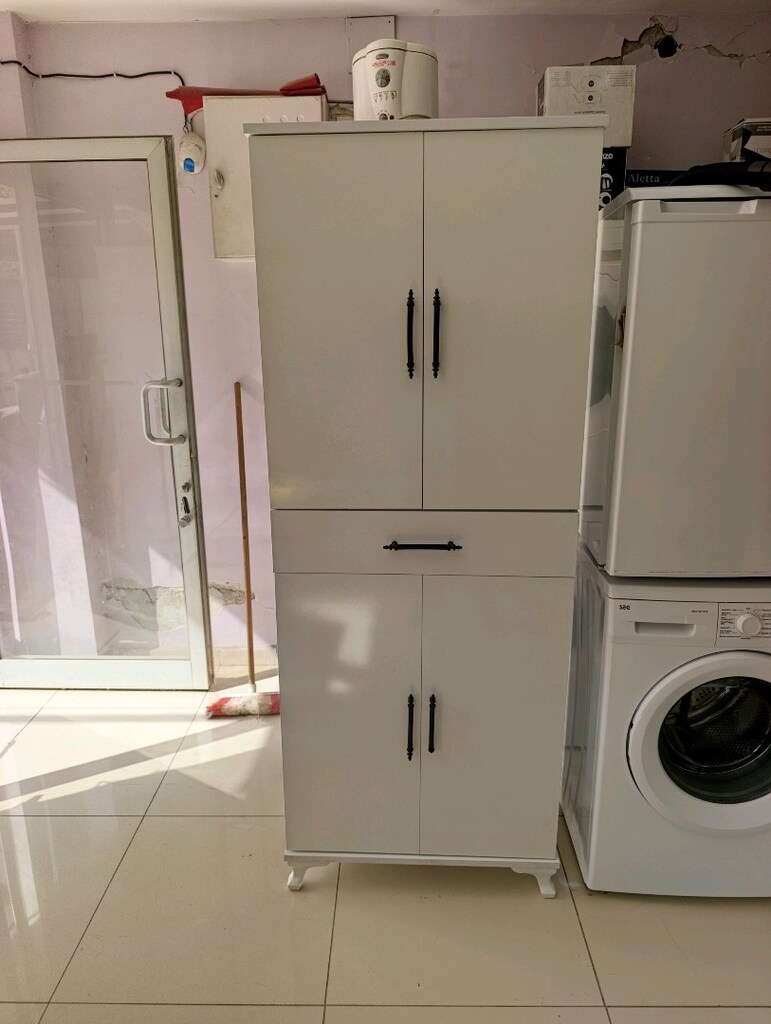 sıfır ürün kutulu çekmeceli kiler dolabı