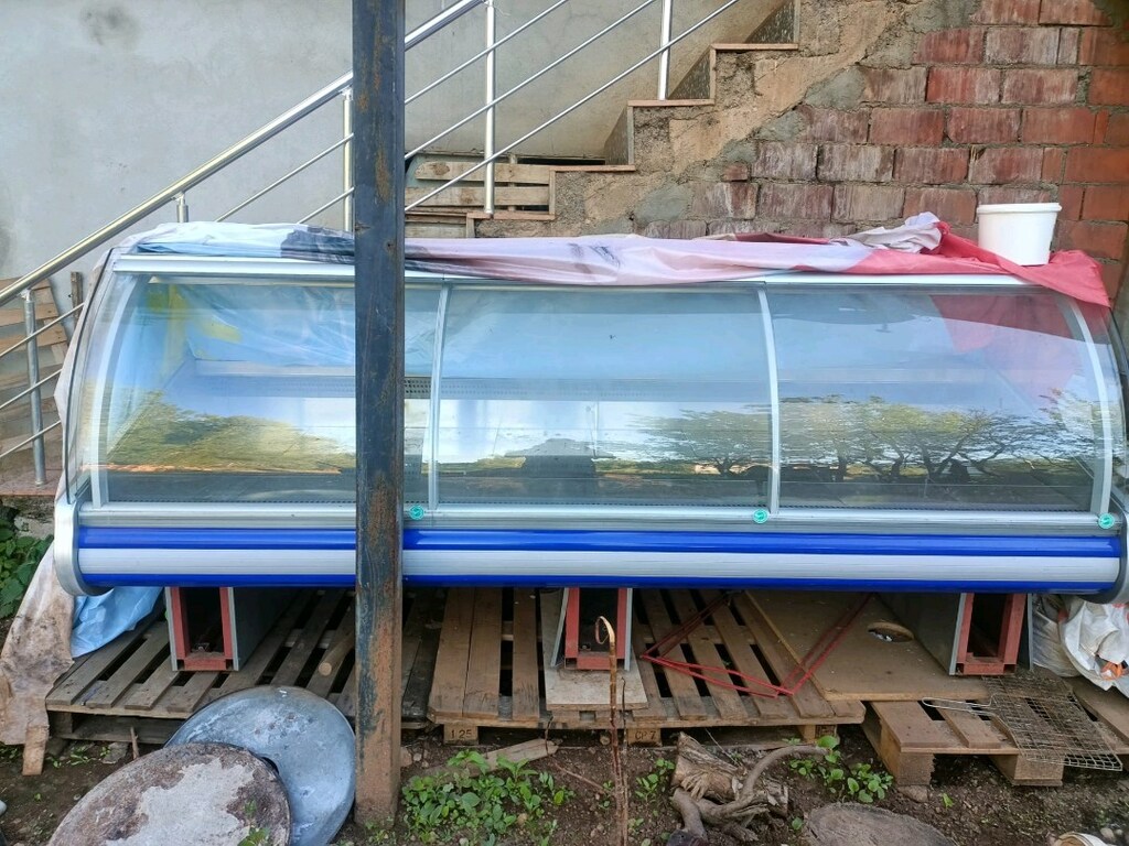 temiz kullanılmış 6 aylık ürün tavuk et şarküteri dolabı - 2