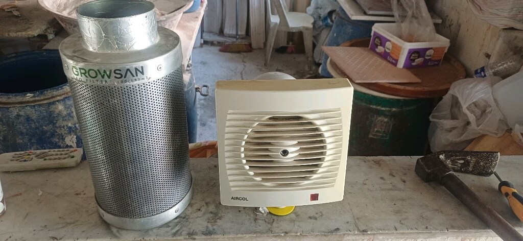 190 m3 GROWSAN Karbon filtre TURBİNE FAN - 2