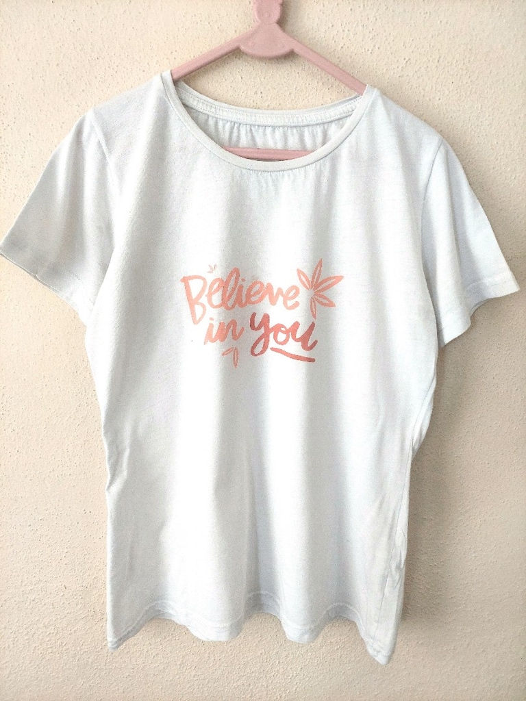 Marie claire kız çocuk yazı desen tshirt