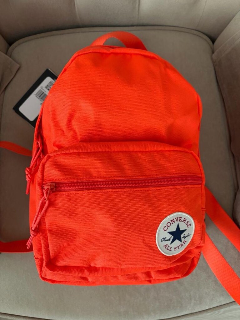 ORİJİNAL CONVERSE UNİSEX SIRT ÇANTASI TURUNCU RENK SIFIR ETİKETLİ - 4